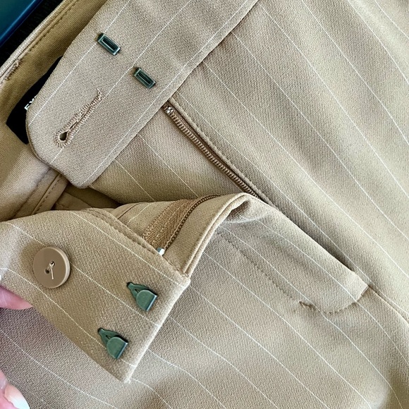 Express Editor Tan/Brown Work Pants - Picture 7 of 9